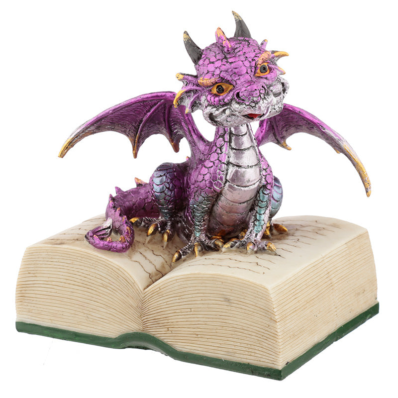 Close-up of Reading Elements Dragon Figurine details