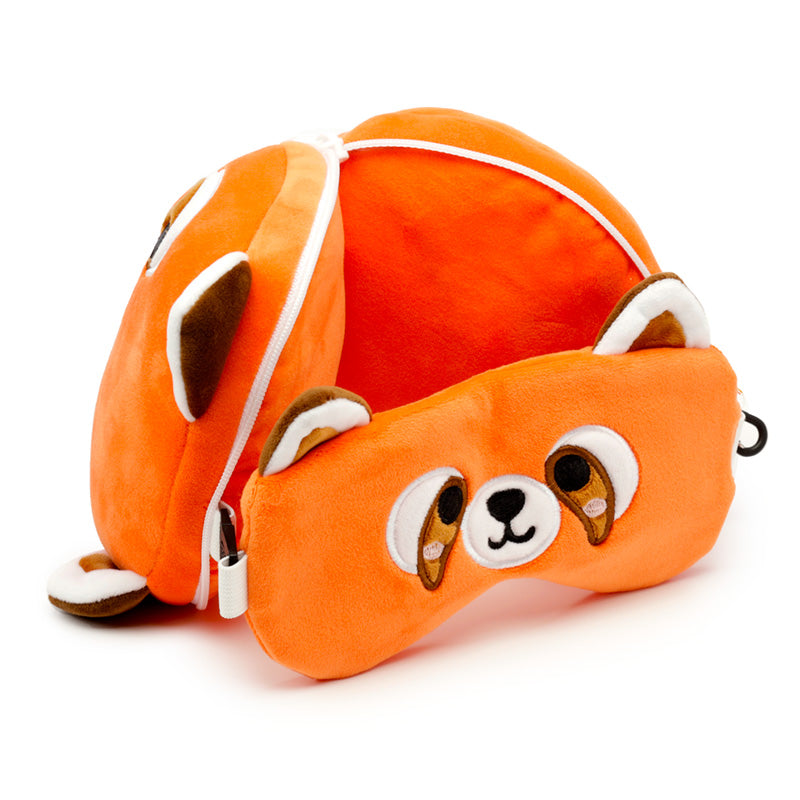 Comfortable Travel Pillow with Red Panda theme
