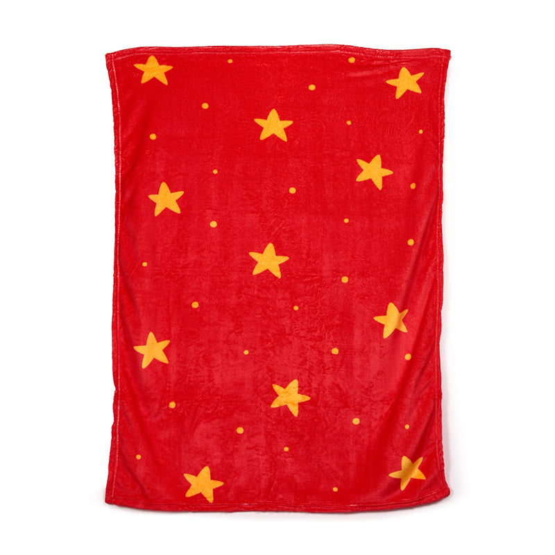 Transformable Blankeazzz Plush Toy into a travel blanket