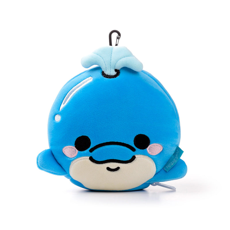 Relaxeazzz Travel Pillow in use