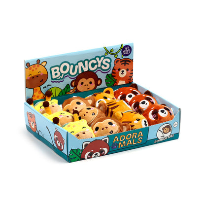 High Bounce Plush Ball Toy - Adoramals Wild in vibrant colours