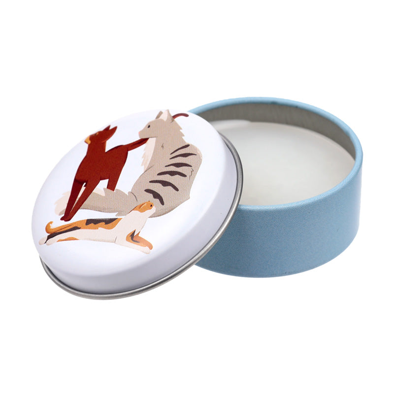 Feline Fine Cats Lip Balm in a Tin - Decorative Packaging