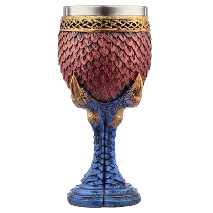 Close-up of Scaled Dragon Claw Decorative Goblet