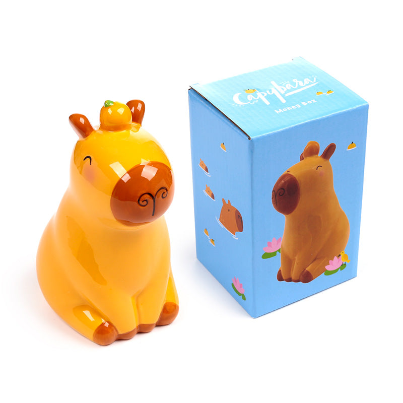 Charming capybara money box for gifts