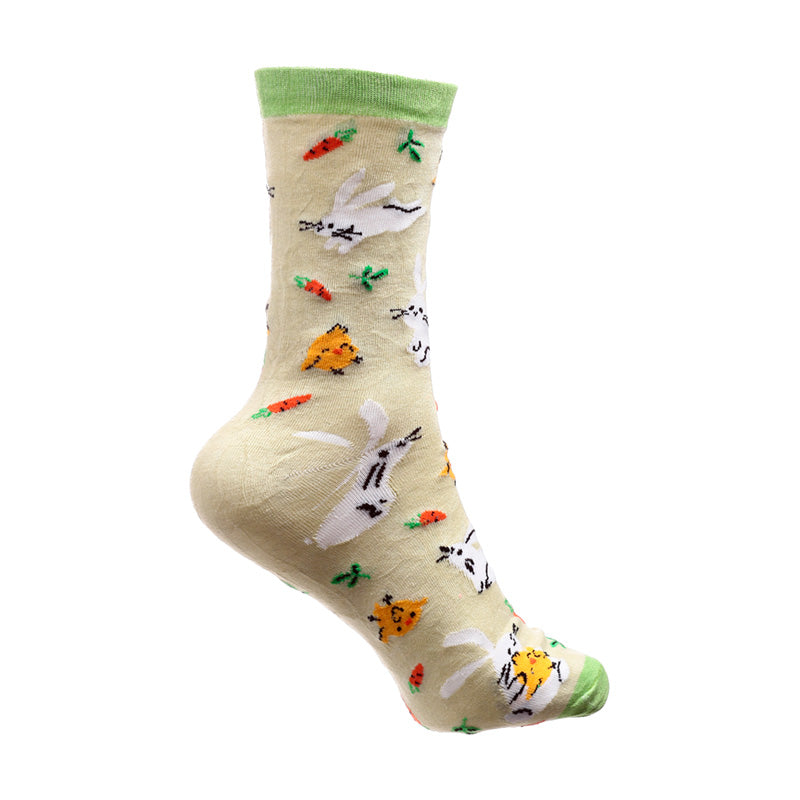 Spring-themed Compressed Magic Socks