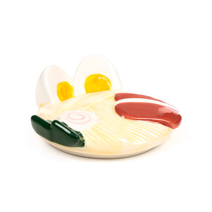 Nori the Ramen Foodiemals Ceramic Lidded Mug - Detail