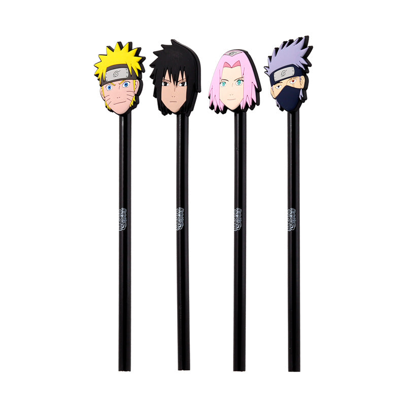 Naruto Pencil with PVC Topper - Side View