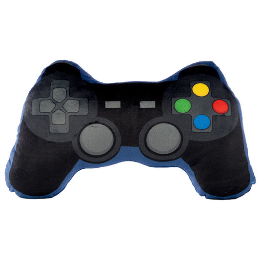 Plush shaped game controller cushion