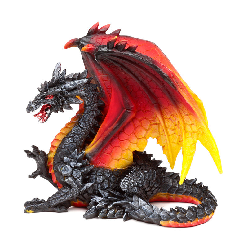 Intricate detailing of Dark Legends Dragon ornament