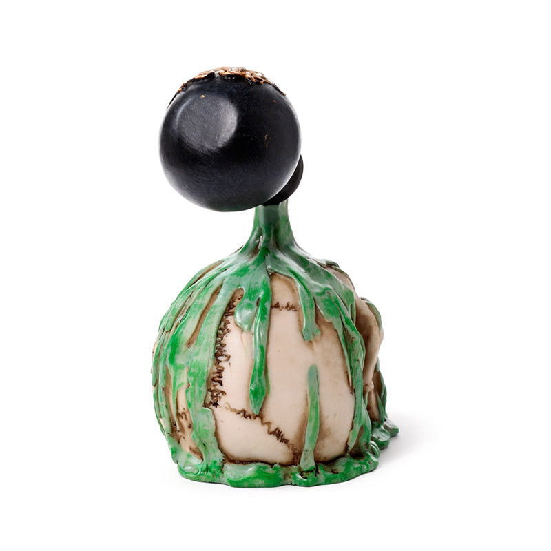 Screaming Skull with Green Potion - Unique Home Decor