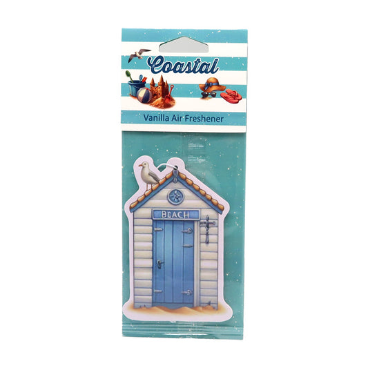 Vanilla Scented Coastal Beach Hut Air Freshener