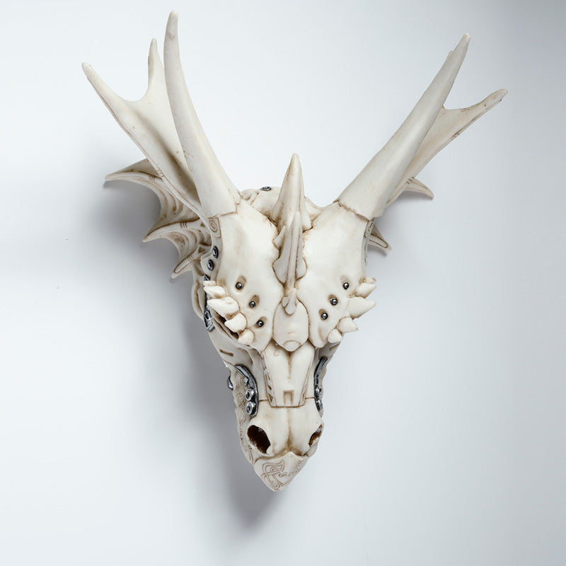 Close-up of Dragon Skull Ornament