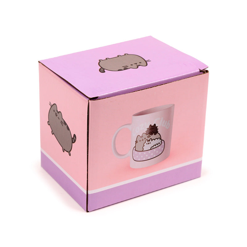 Pusheen the Cat mug on display