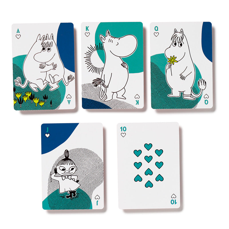Moomin playing cards as a collectible gift