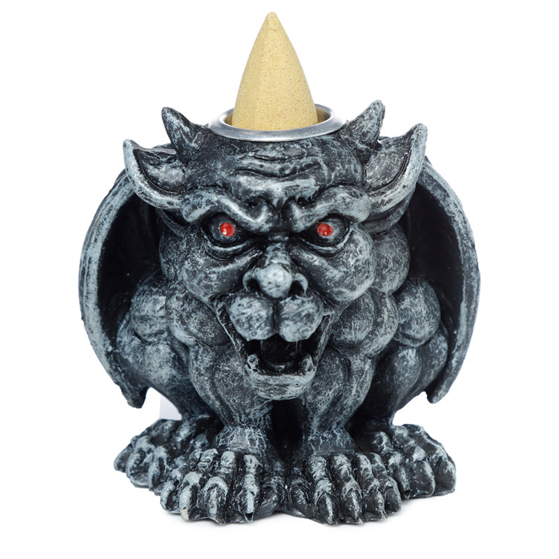Close-up of Gargoyle Backflow Incense Burner