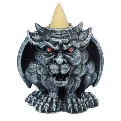Close-up of Gargoyle Backflow Incense Burner