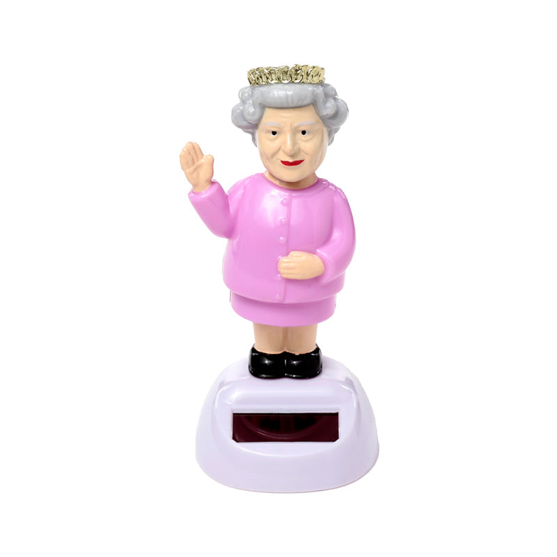 Queen Elizabeth Solar Pal ornament in home decor setting