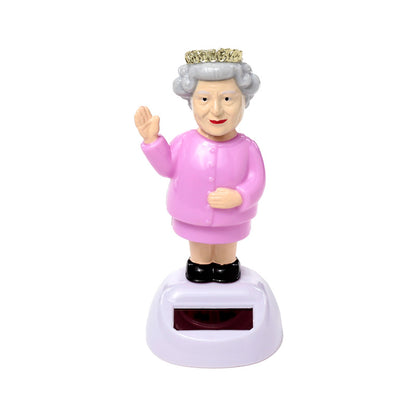 Queen Elizabeth Solar Pal ornament in home decor setting