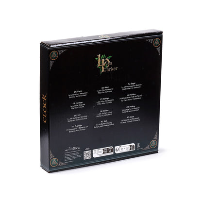 Lisa Parker Guardian of Spells Owl Wall Clock displayed in home