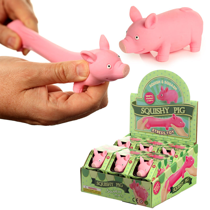 Fun Kids Stretchy Squeezy Pig - A Playtime Essential