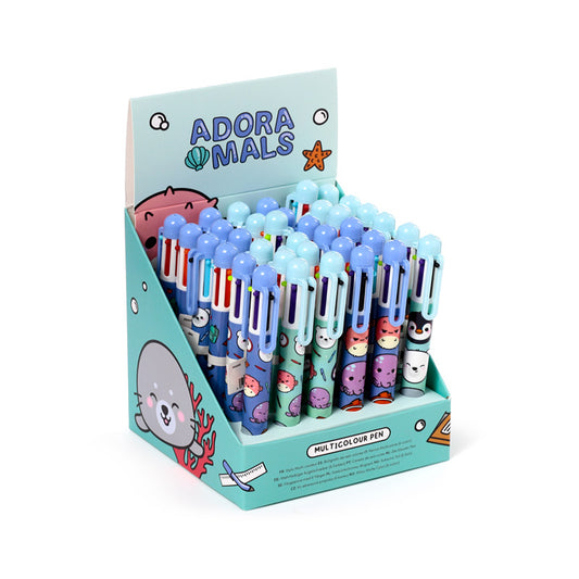 Adoramals Sealife Multi Colour Pen vibrant shades