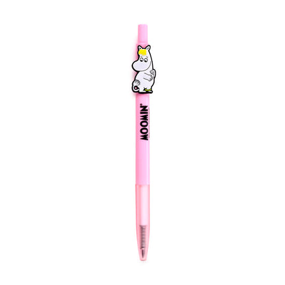 Moomin pencil with decorative background