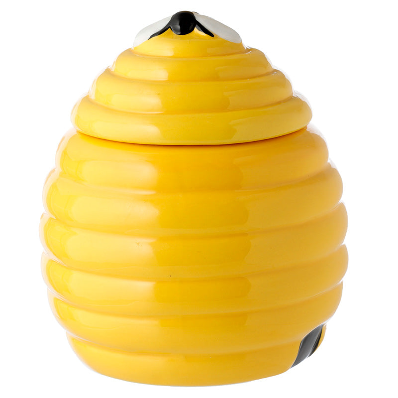 Beehive Shaped Ceramic Mug with Lid - Gift Idea