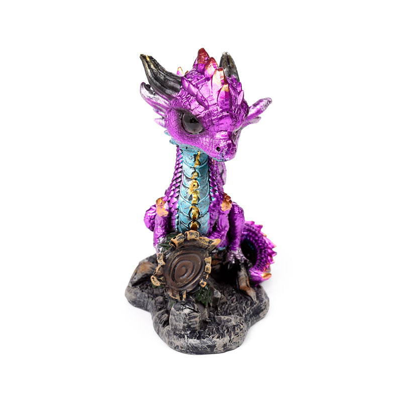 Collectible Elements Dragon in Amethyst