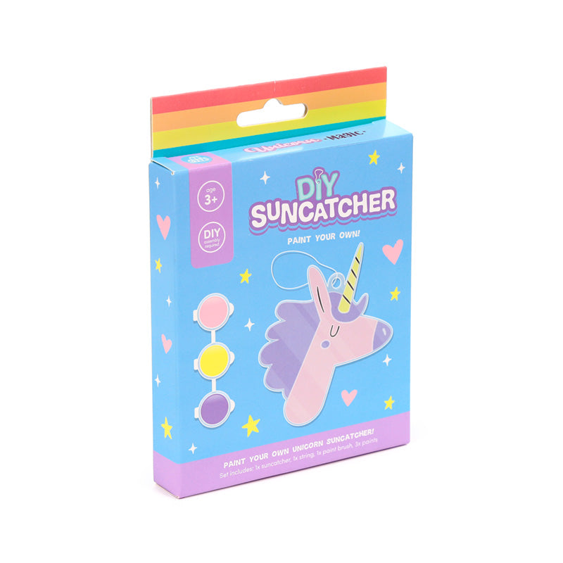 Unicorn Magic Suncatcher with Paints and Brush