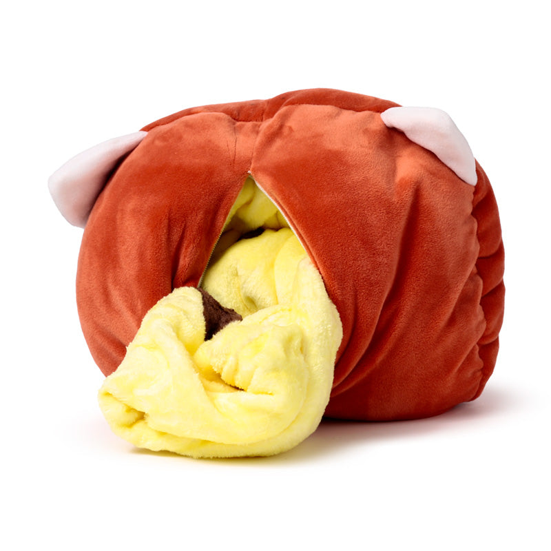 Adoramals Ru the Red Panda blanket and toy