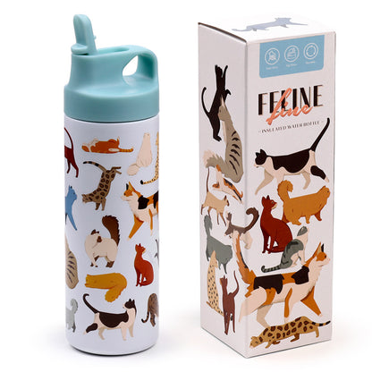 Giftable collectible Feline Fine Cats drinks bottle