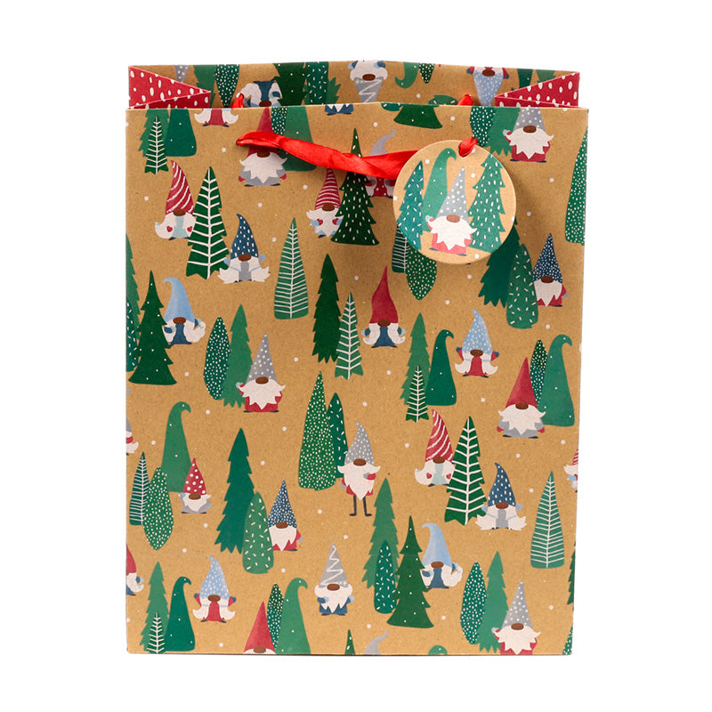 Close-up of Jolly Gonk Christmas Gift Bag