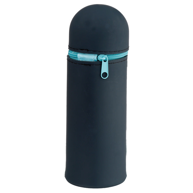 Adoramals Penguin Silicone Upright Pencil Case - Side View