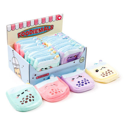 Foodiemals Bubble Tea Plush Change Purse front view