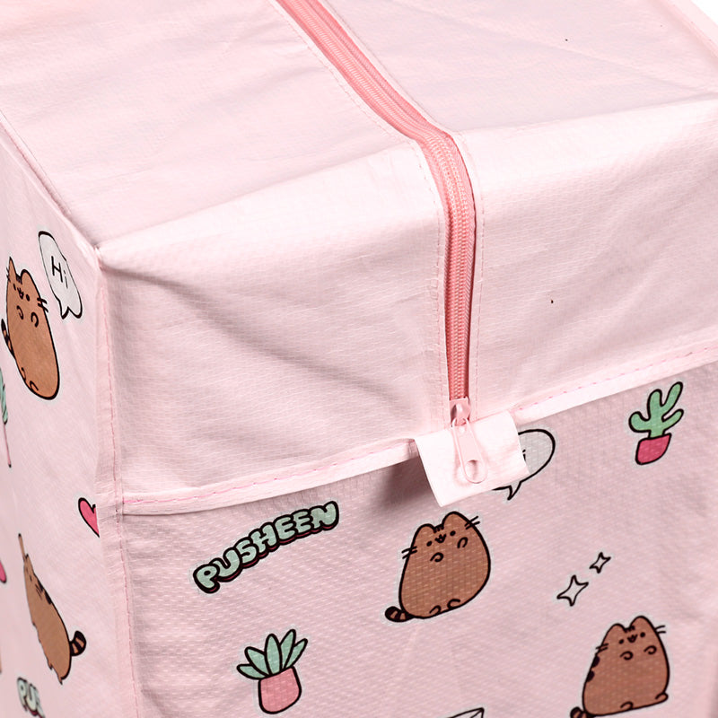 Pusheen the Cat Laundry & Storage Bag in a room
