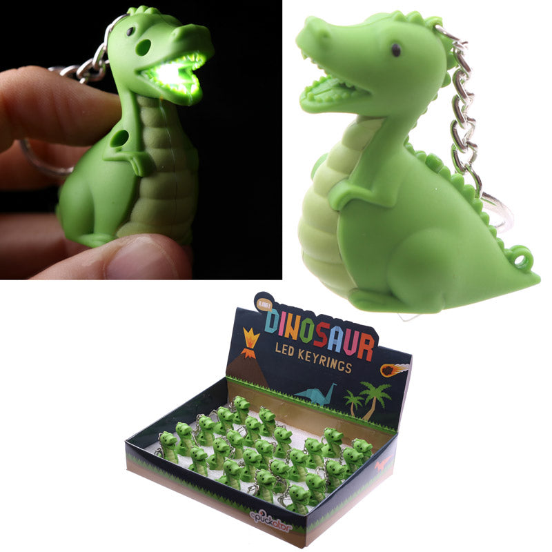 RAWR Dinosaur LED Light & Sound Keyring