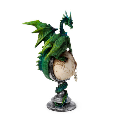 Gothic decor featuring Dark Legends Dragon figurine