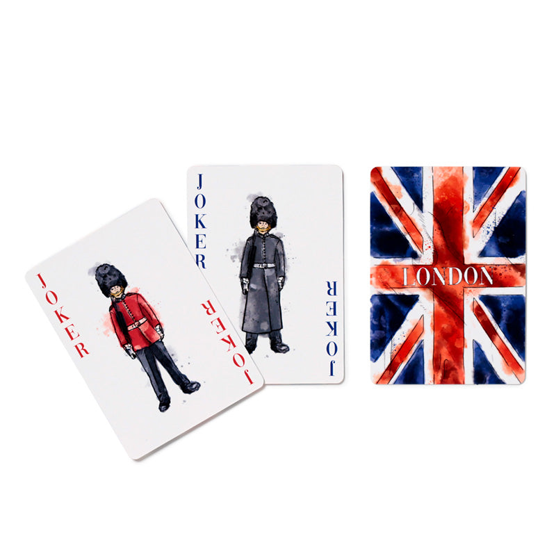 London Tour Playing Cards - Detailed Card Design
