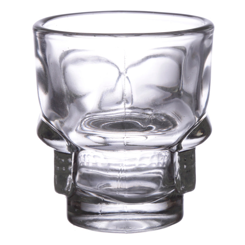 Gothic style skull shot glass