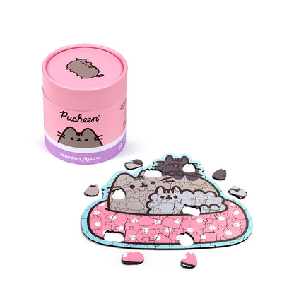 Cute Pusheen the Cat artwork on puzzle