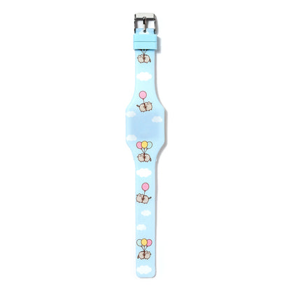 Pusheen the Cat Silicone Digital Watch displayed