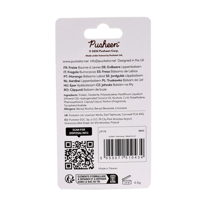 Pusheen the Cat Stick Lip Balm in hand