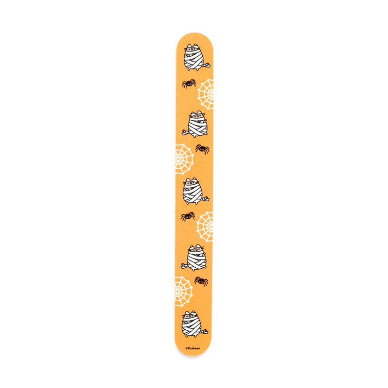 Pusheen the Cat Halloween Nail File in hand
