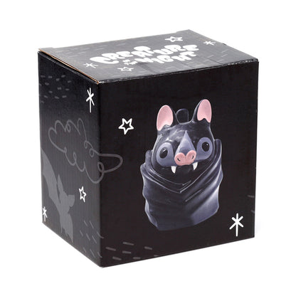 Whimsical Bat Design Mug for Coffee and Tea