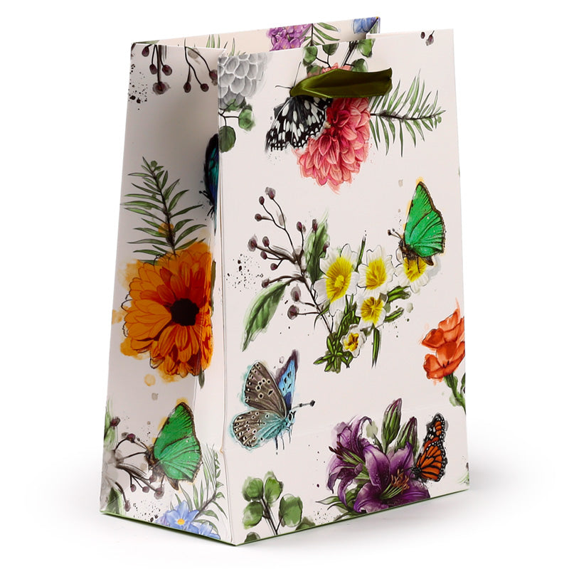 Elegant Butterfly Meadows Gift Bag on display
