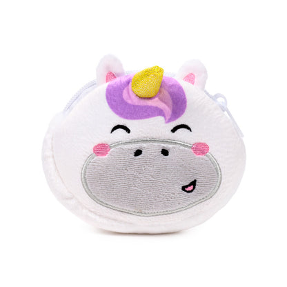 Adoramals Unicorn Plush Change Purse - Gift Idea