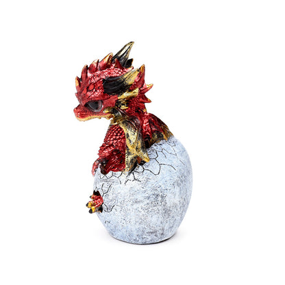 Fantasy themed Baby Fire Dragon collectible
