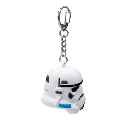 Original Stormtrooper LED Light Keyring on a keychain