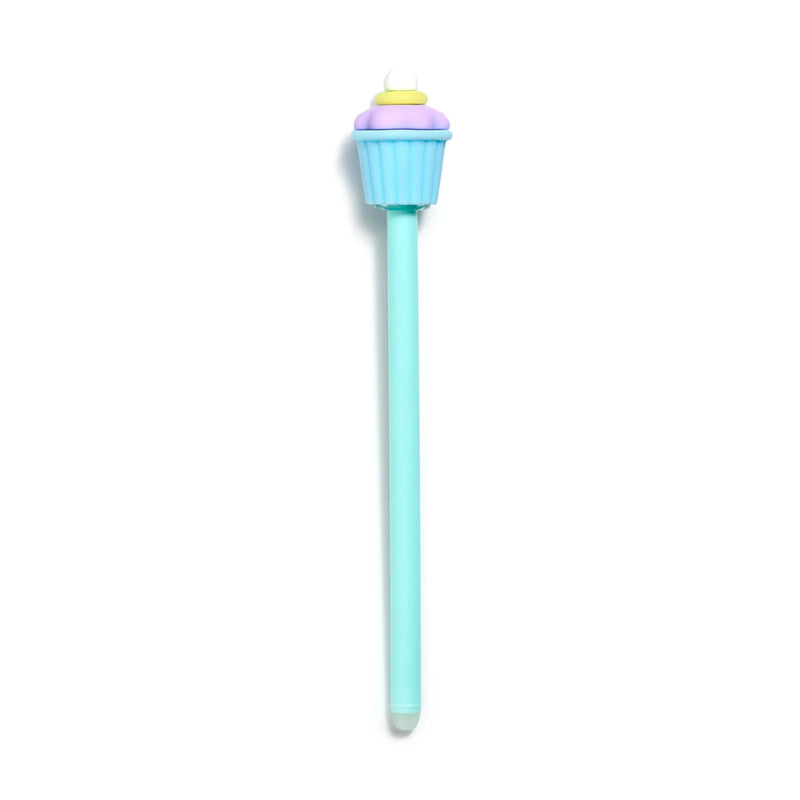 Erasable Pen with cute cupcake topper