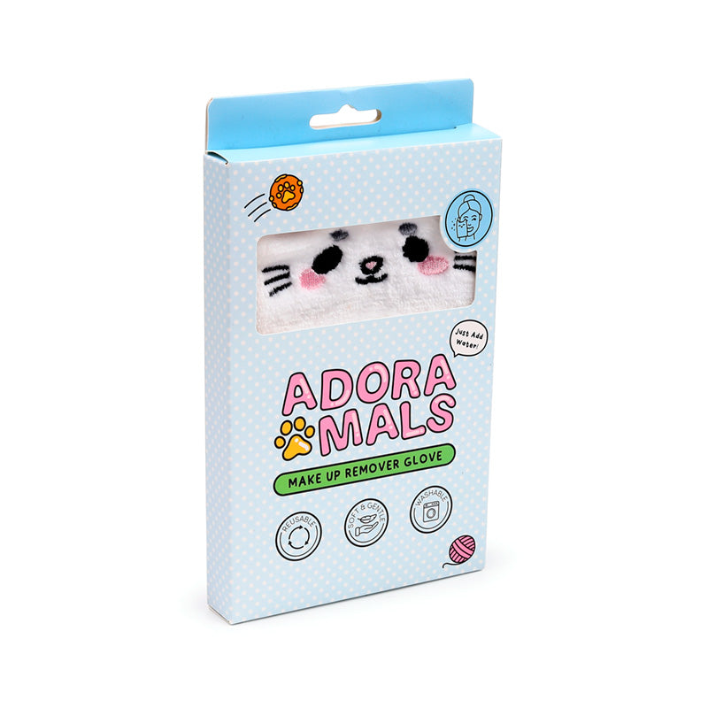 Adoramals Lola the Cat Makeup Remover Glove gift presentation